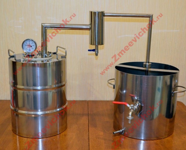 Купить самогонный аппарат Народный 25 л беспроточный